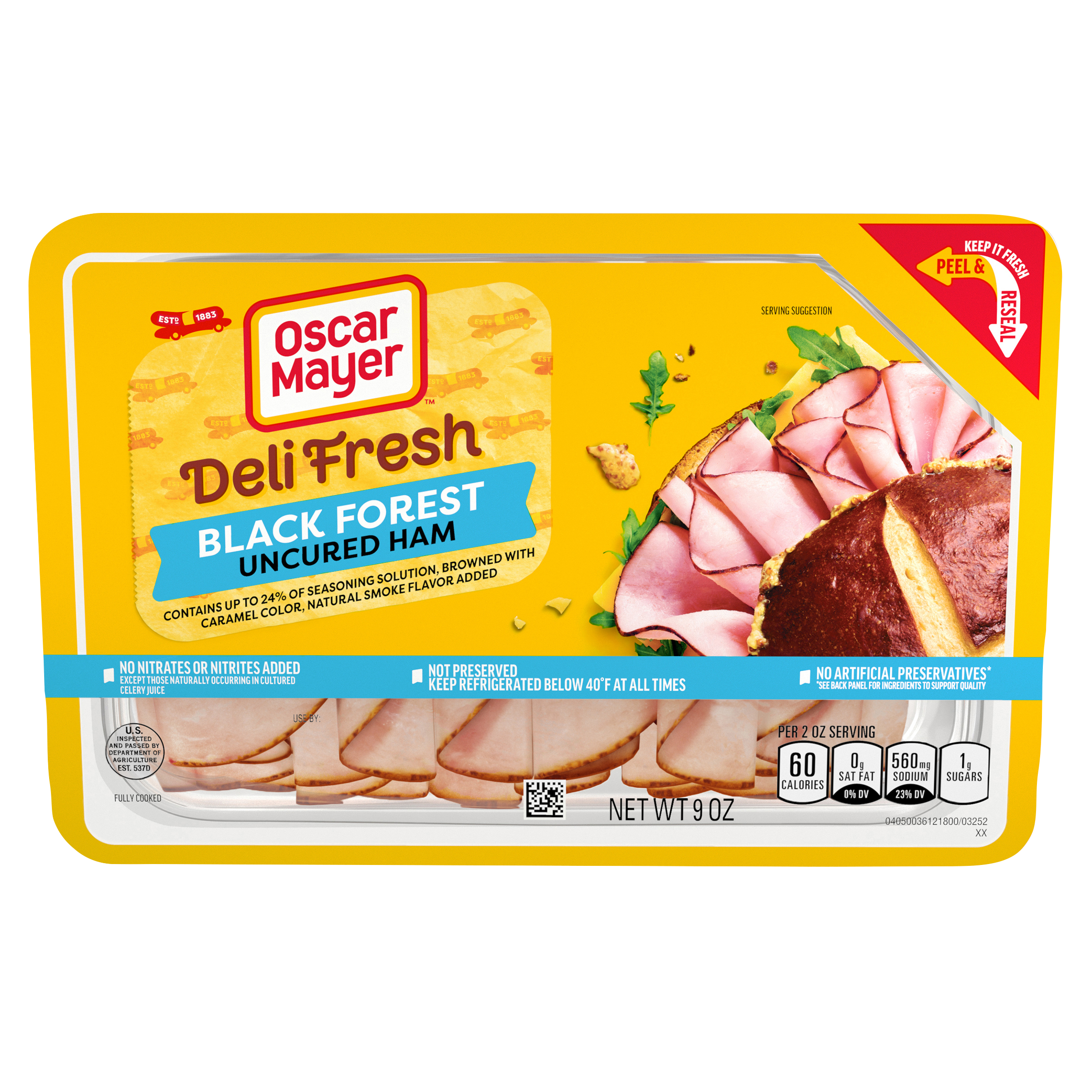Mayer Inn Ta Deli Fresh Black Forest Uncured Ham | Oscar Mayer