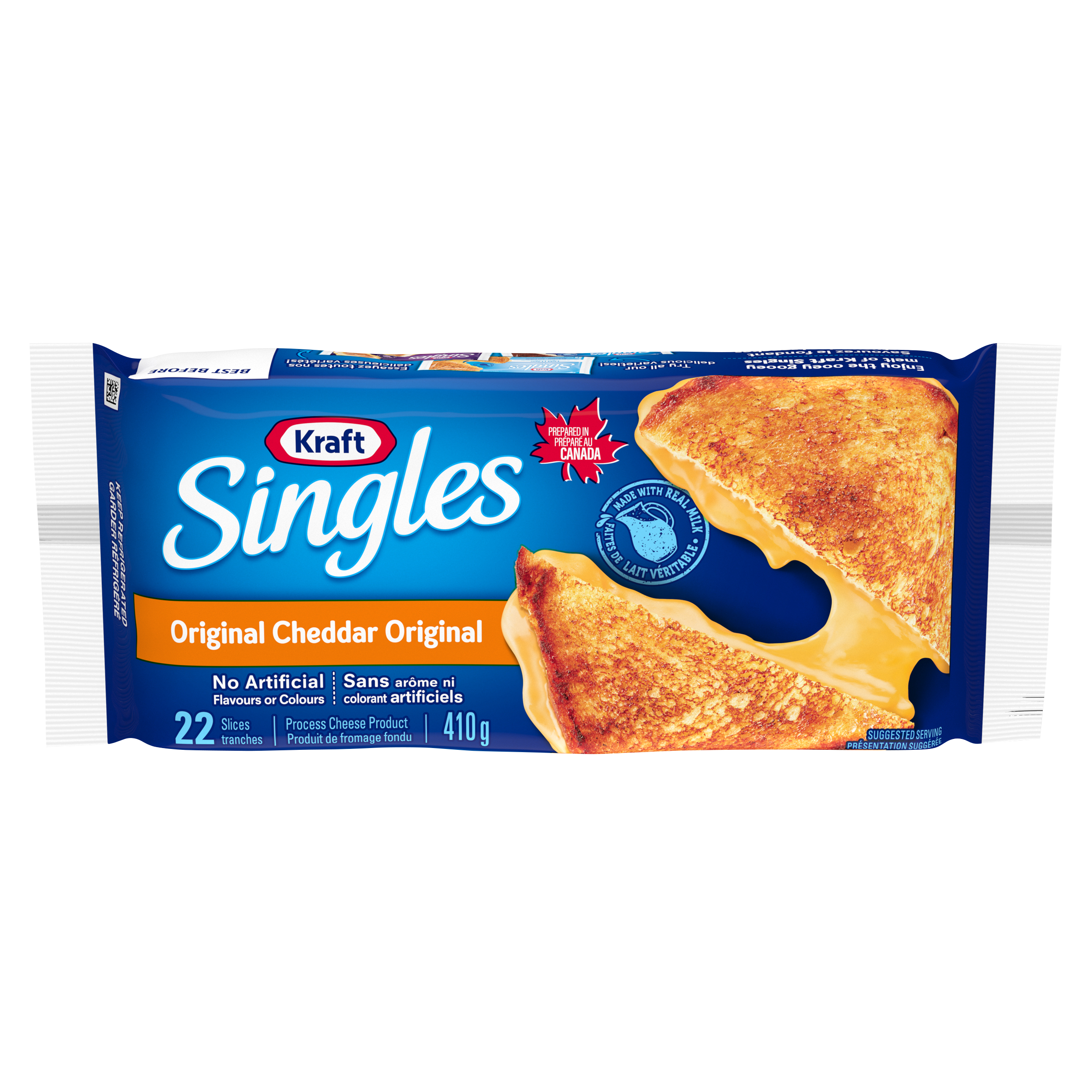 Fromage Rx Color Tranches de fromage Original | Kraft Singles | Canada | Produits ...