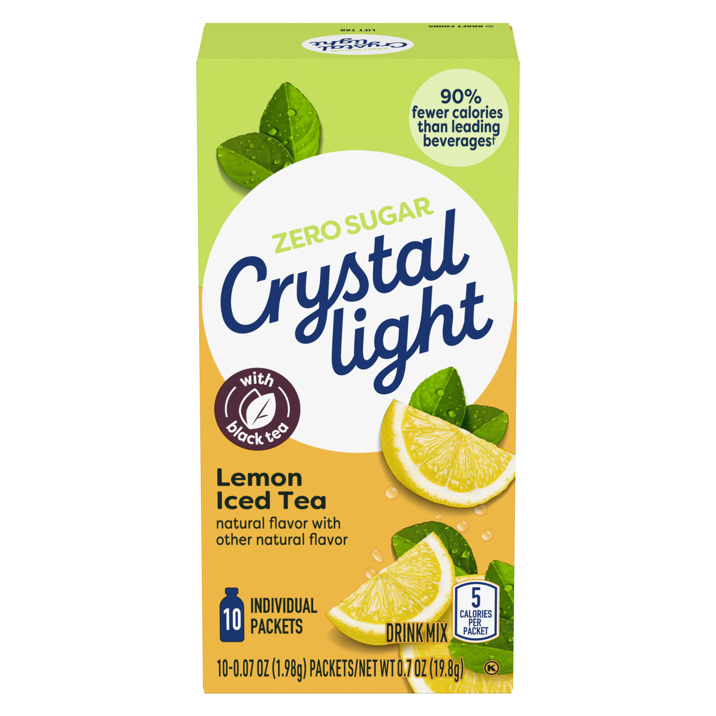 Lemon Iced Tea Powdered Drink Mix | Crystal Light | United States