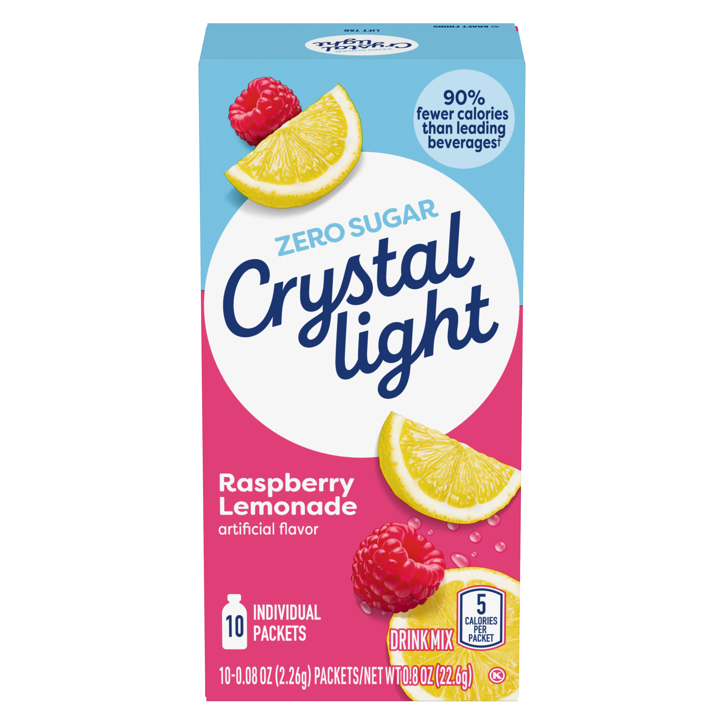 Crystal Light Raspberry Powder Raspberry Lemonade Powdered Drink Mix | Crystal Light | United States ...