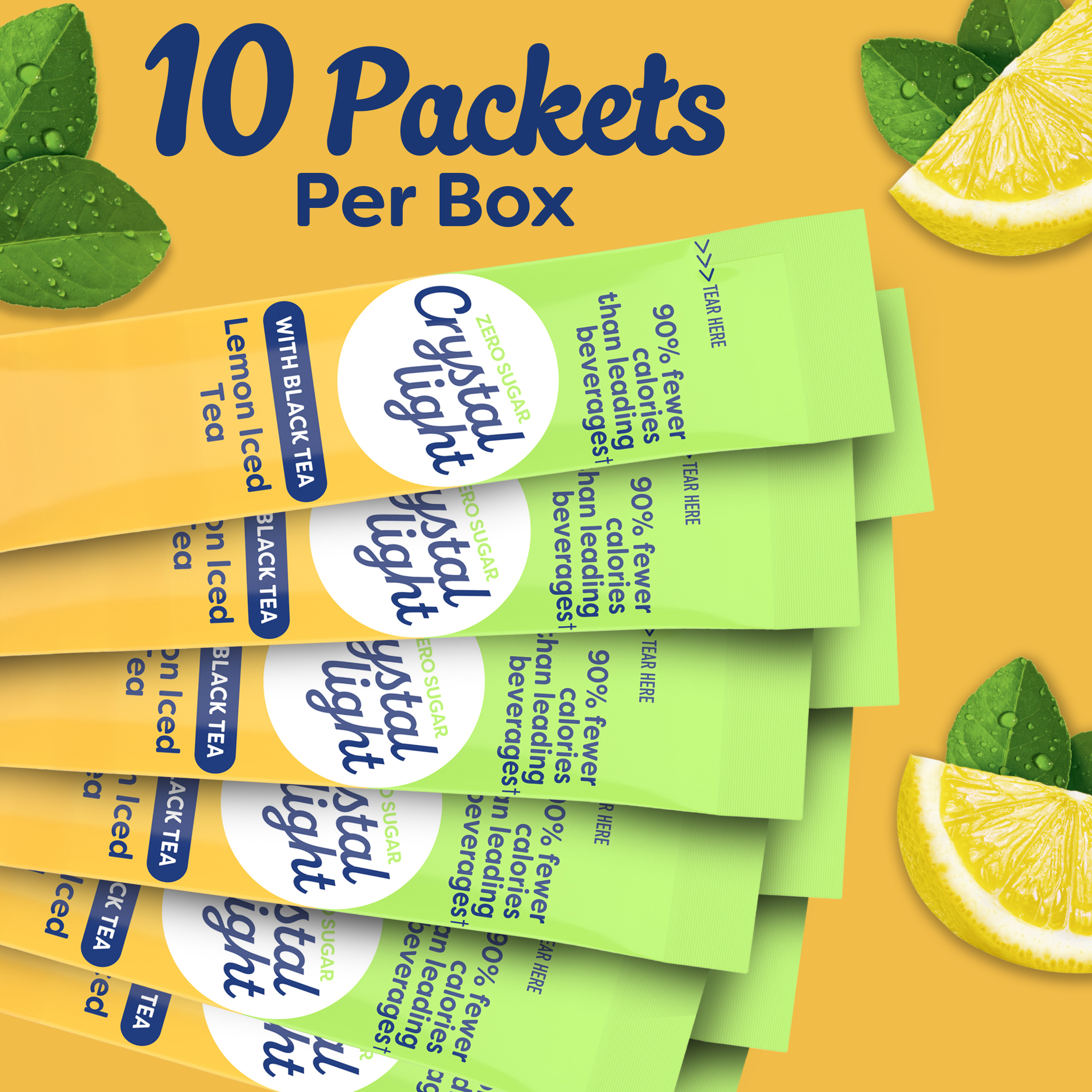 Lemon Iced Tea Powdered Drink Mix | Crystal Light | United States