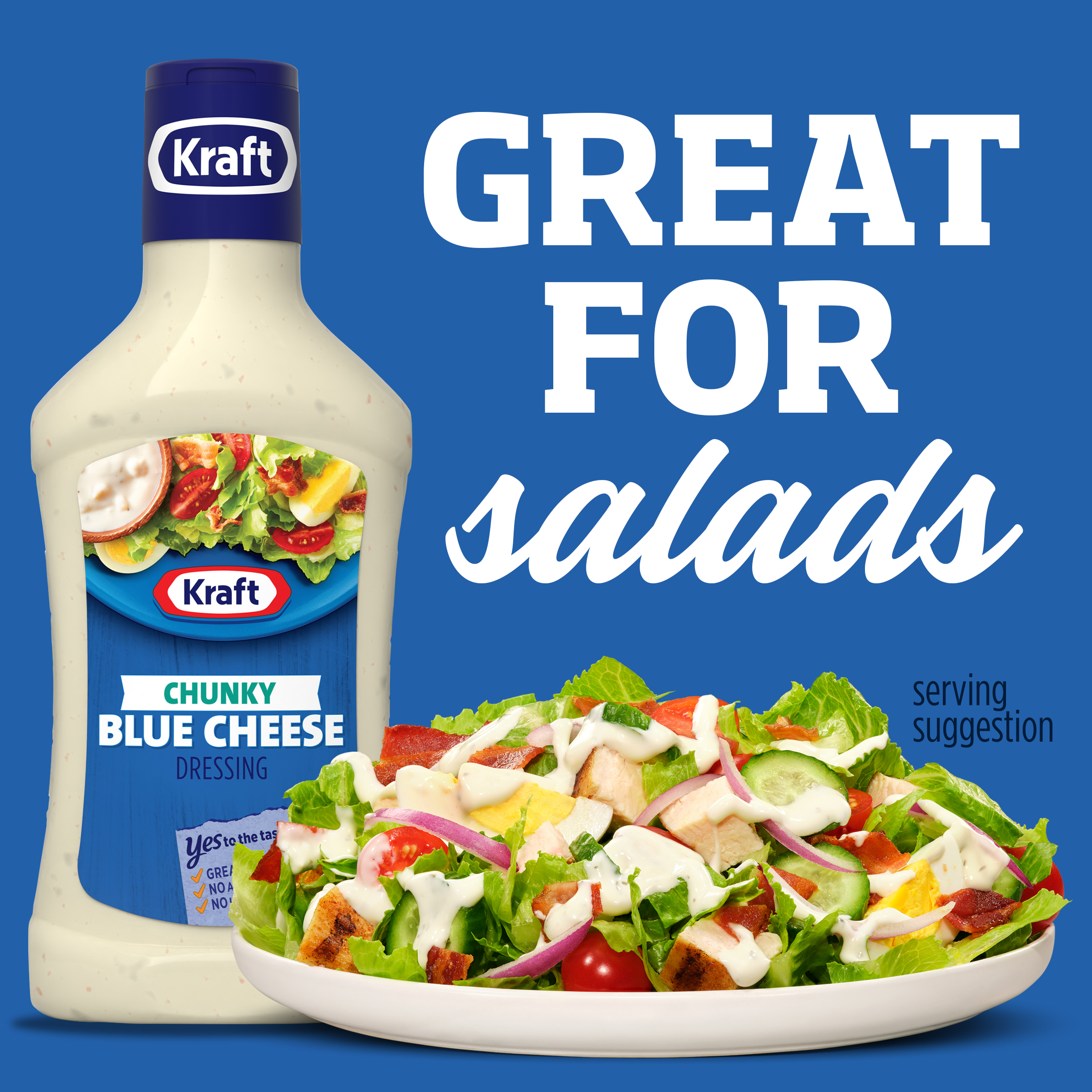 famous dave's blue cheese dressing Chunky | KRAFT SAUCES | United States | Products Size:XL (18-20) or catered event Beach Holiday Women's Smocked Maxi Dress
