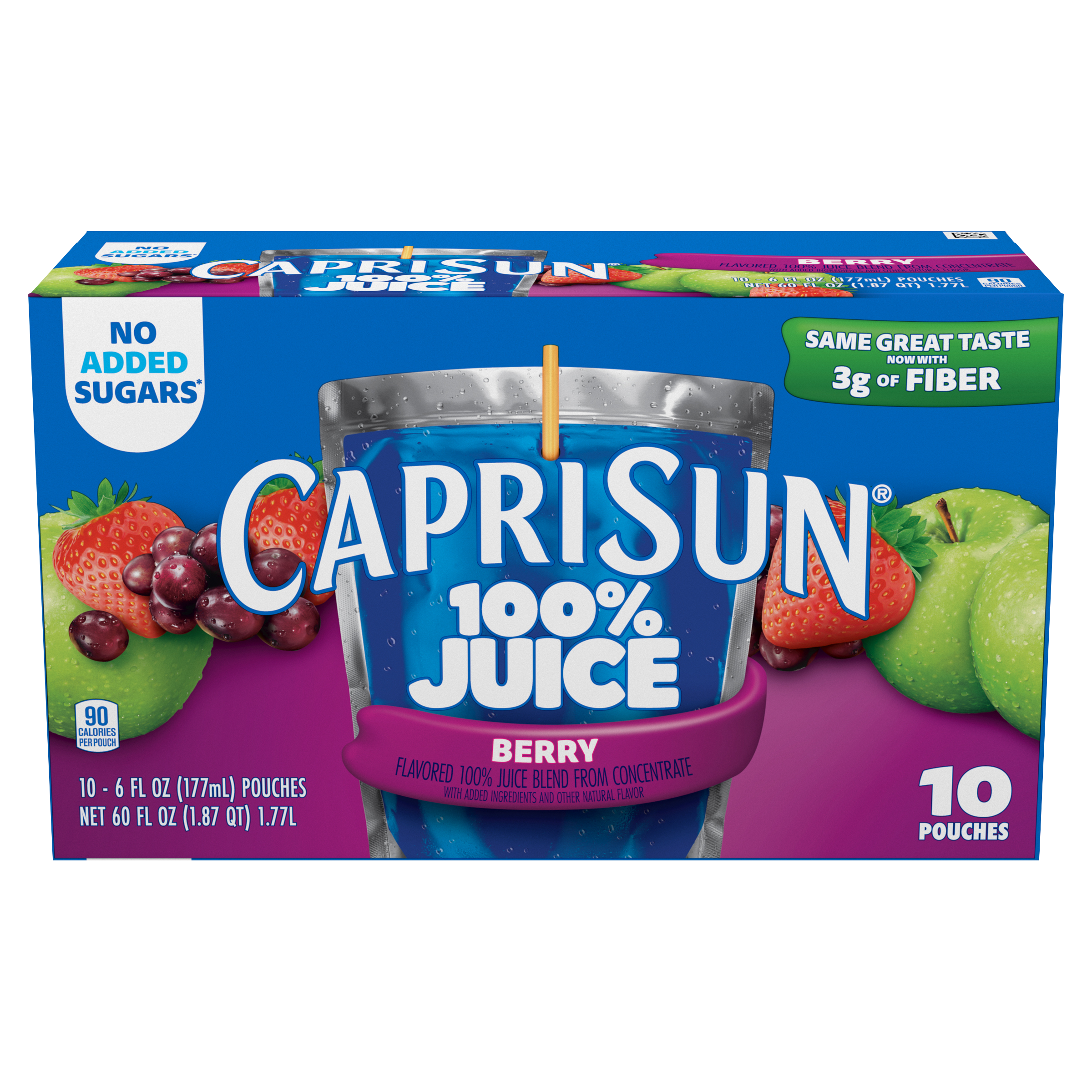 Berry Flavored 100% Juice Blend from Concentrate | Capri Sun