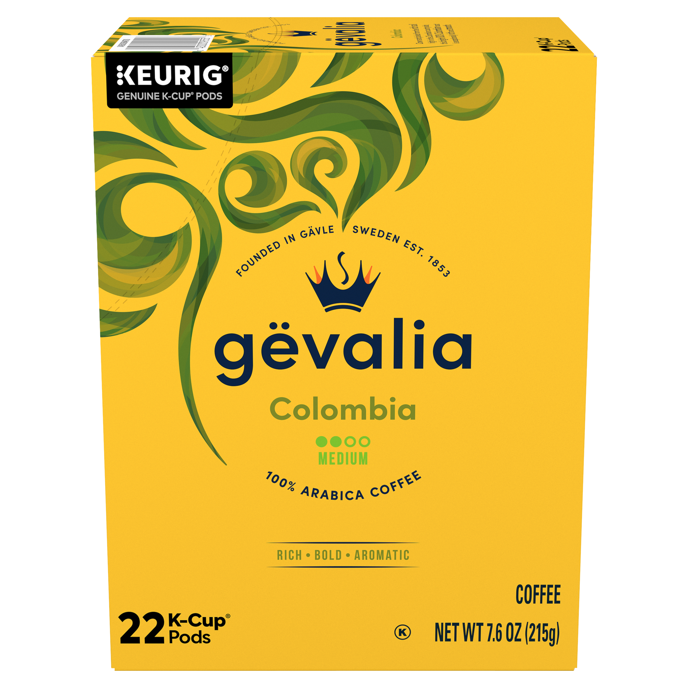 Colombia Medium Roast K-Cup® Coffee Pods | GEVALIA | United States