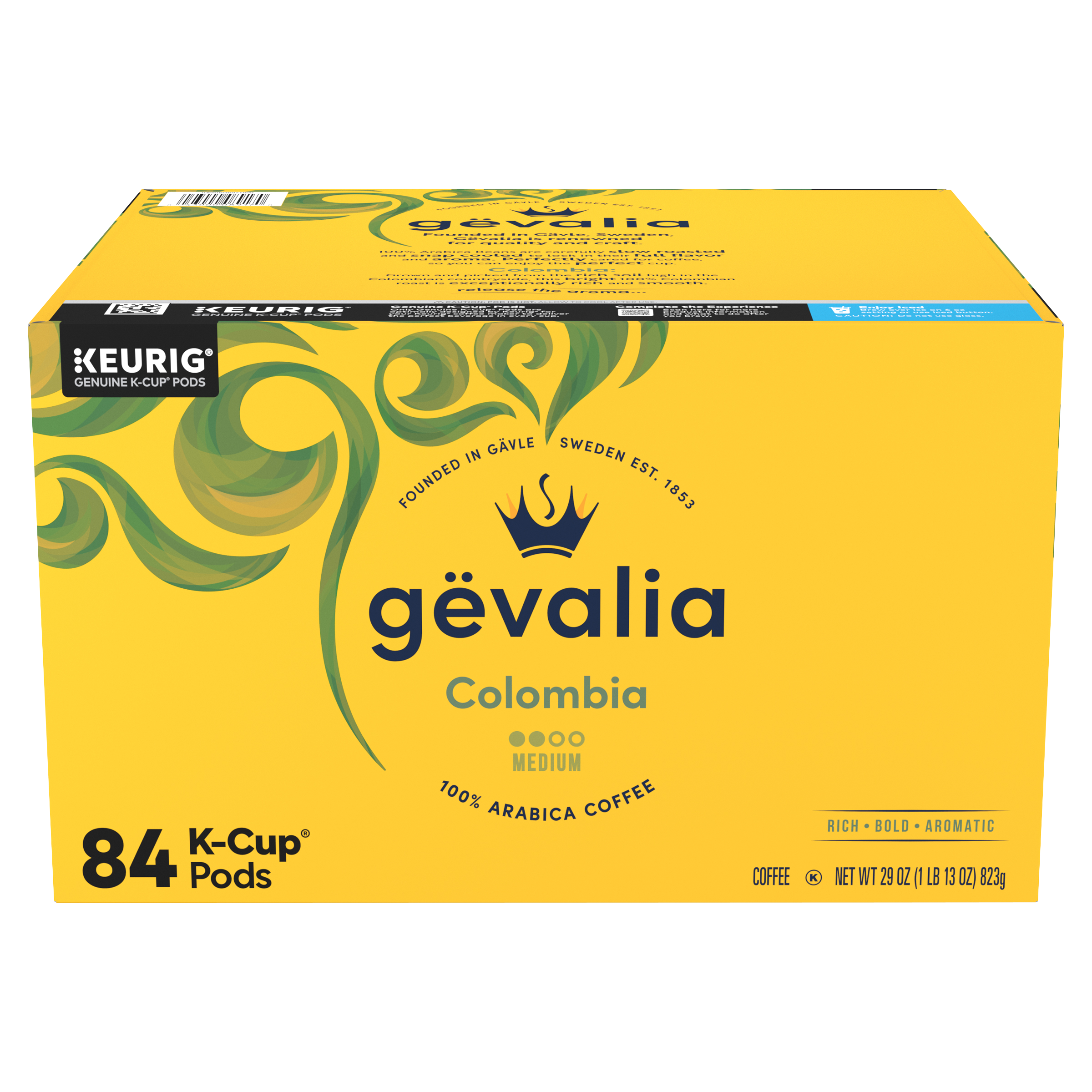Colombia Medium Roast K-Cup® Coffee Pods | GEVALIA | United States